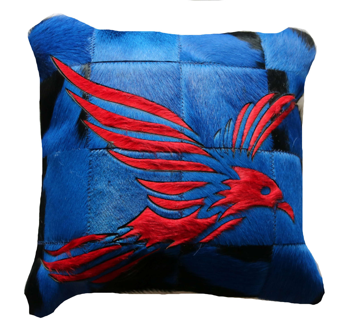 301364 Coussin Peau de Vache Cowhide Pillow Collection Quebecuir Premium