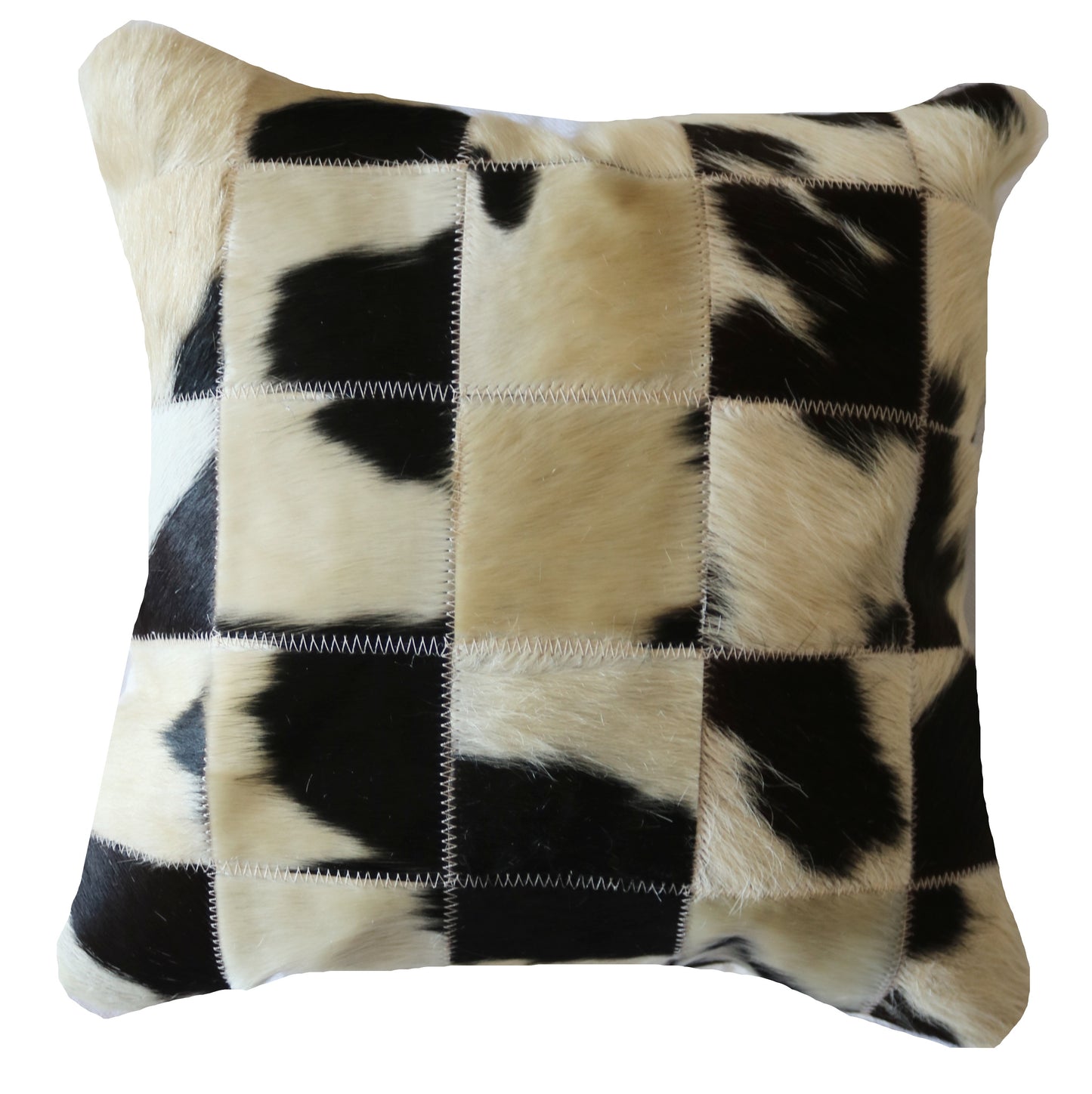 301290 Coussin Peau de Vache Cowhide Pillow Collection Quebecuir Premium
