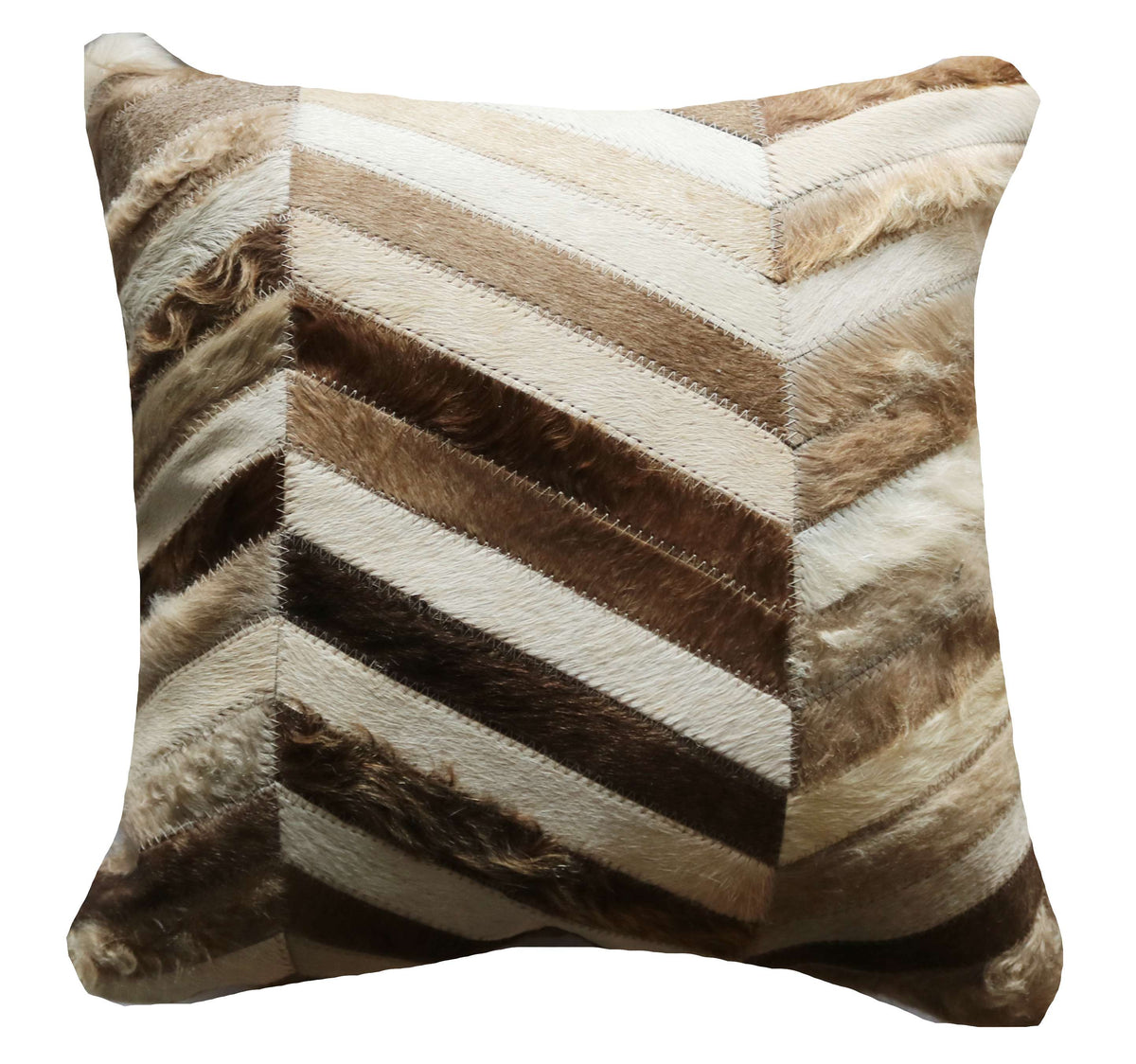 301504 Coussin Peau de Vache Cowhide Pillow BIG SIZE Collection Quebecuir Premium