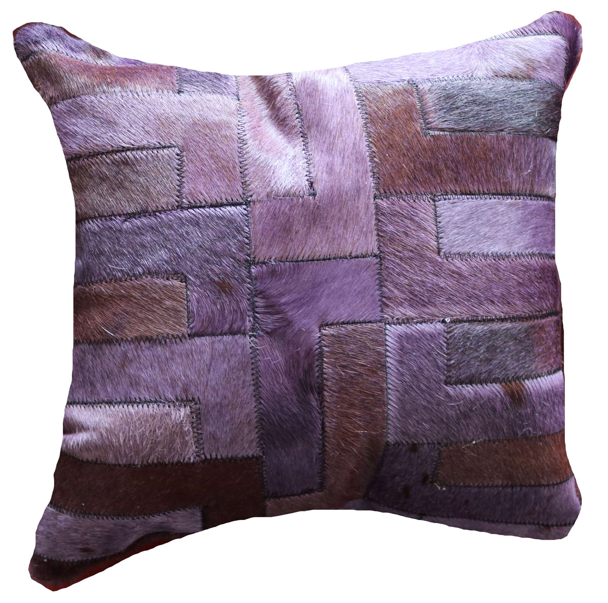 301376 Coussin Peau de Vache Cowhide Pillow Collection Quebecuir Premium
