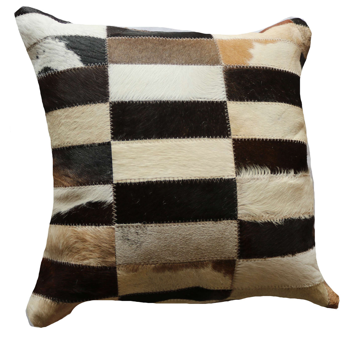 301507 Coussin Peau de Vache Cowhide Pillow BIG SIZE Collection Quebecuir Premium