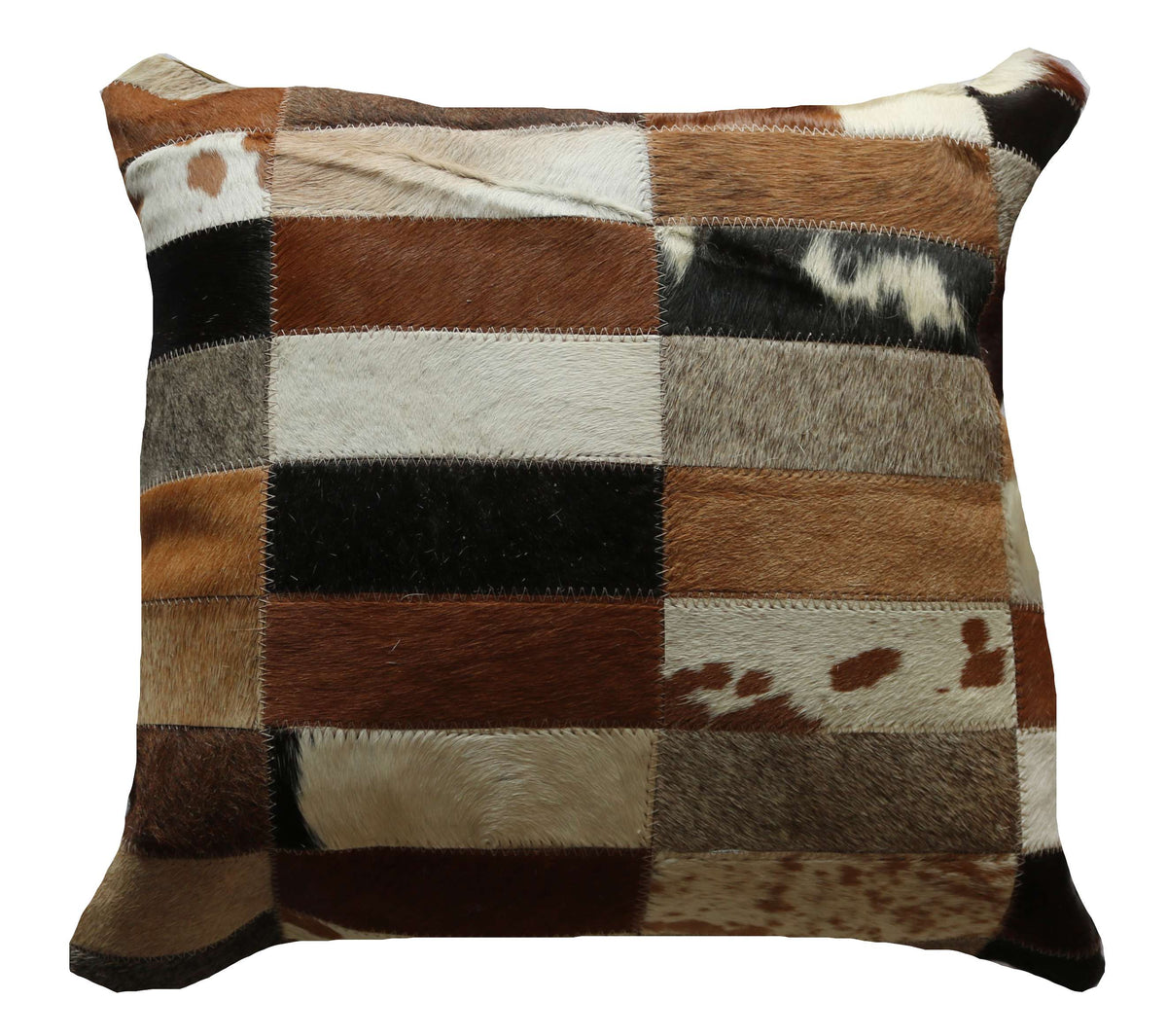 301511 Coussin Peau de Vache Cowhide Pillow BIG SIZE Collection Quebecuir Premium