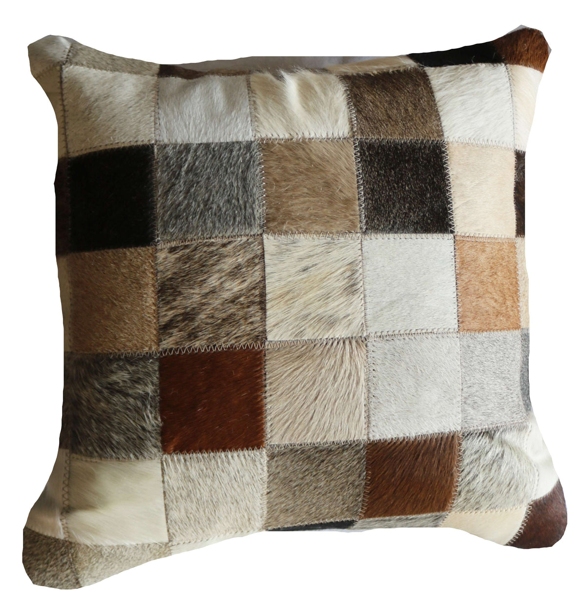 301512 Coussin Peau de Vache Cowhide Pillow BIG SIZE Collection Quebecuir Premium