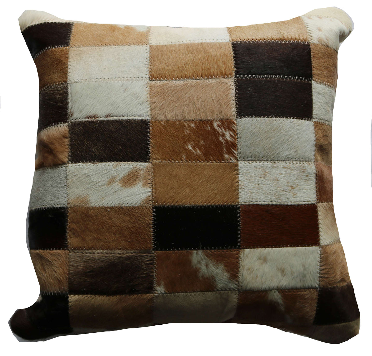 301522 Coussin Peau de Vache Cowhide Pillow BIG SIZE Collection Quebecuir Premium