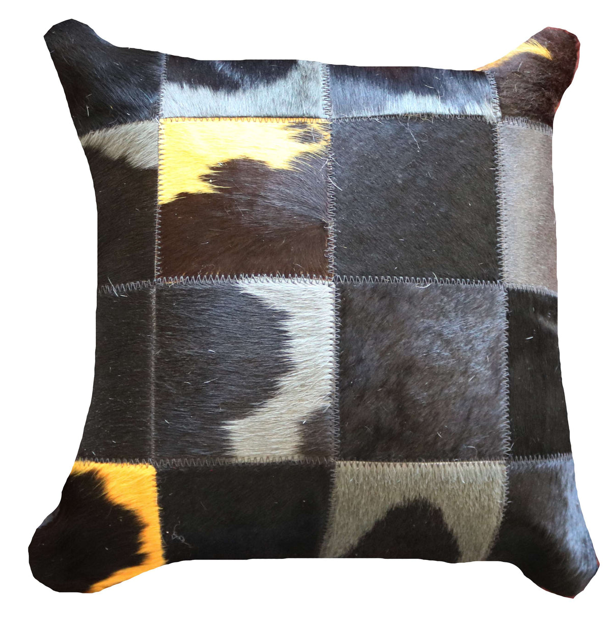 301392 Coussin Peau de Vache Cowhide Pillow Collection Quebecuir Premium
