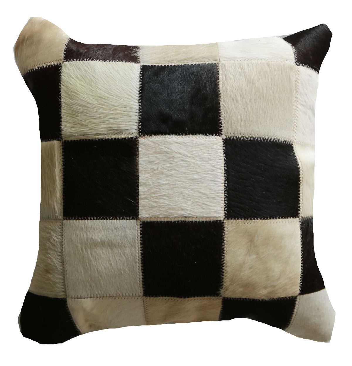 301406 Coussin Peau de Vache Cowhide Pillow Collection Quebecuir Premium
