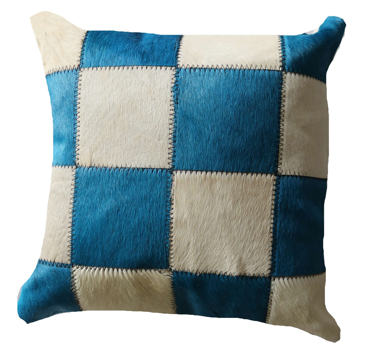 301407 Coussin Peau de Vache Cowhide Pillow Collection Quebecuir Premium