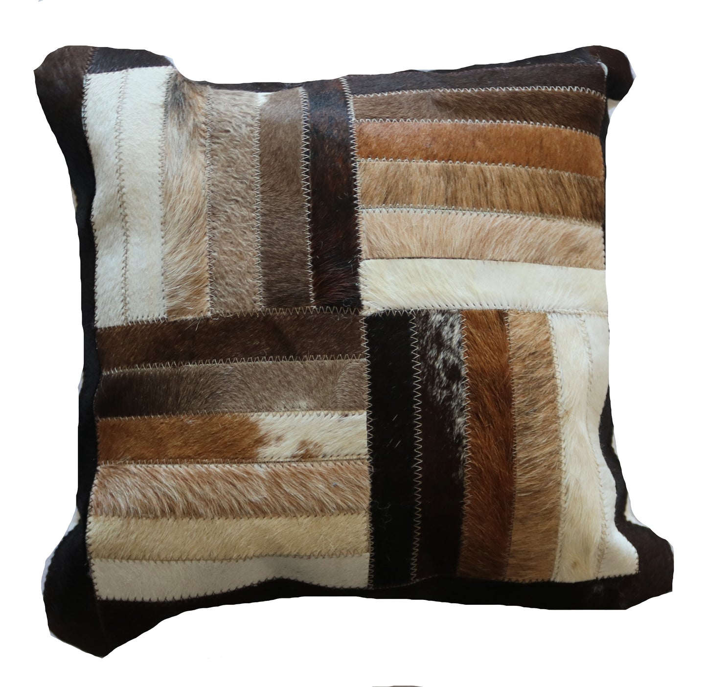 301314 Coussin Peau de Vache Cowhide Pillow Collection Quebecuir Premium