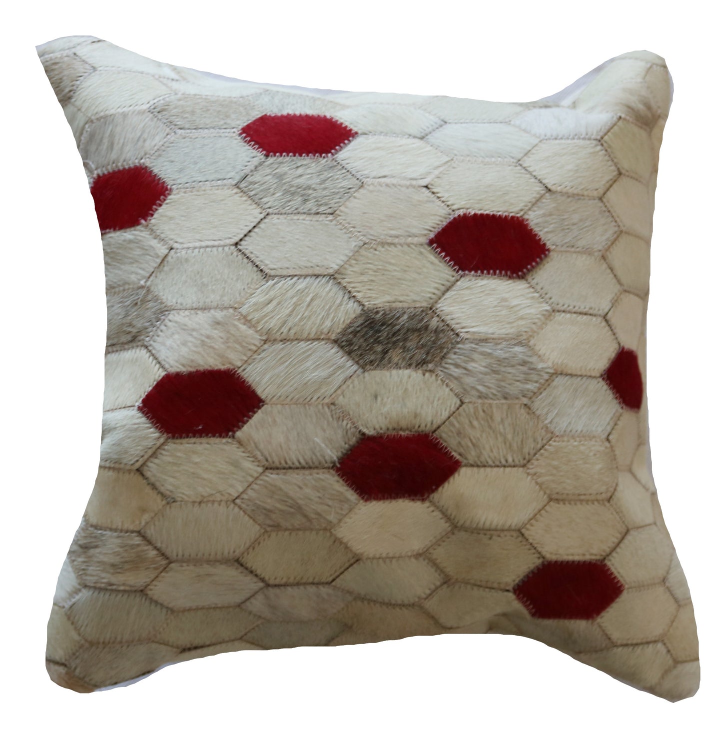 301315 Coussin Peau de Vache Cowhide Pillow Collection Quebecuir Premium