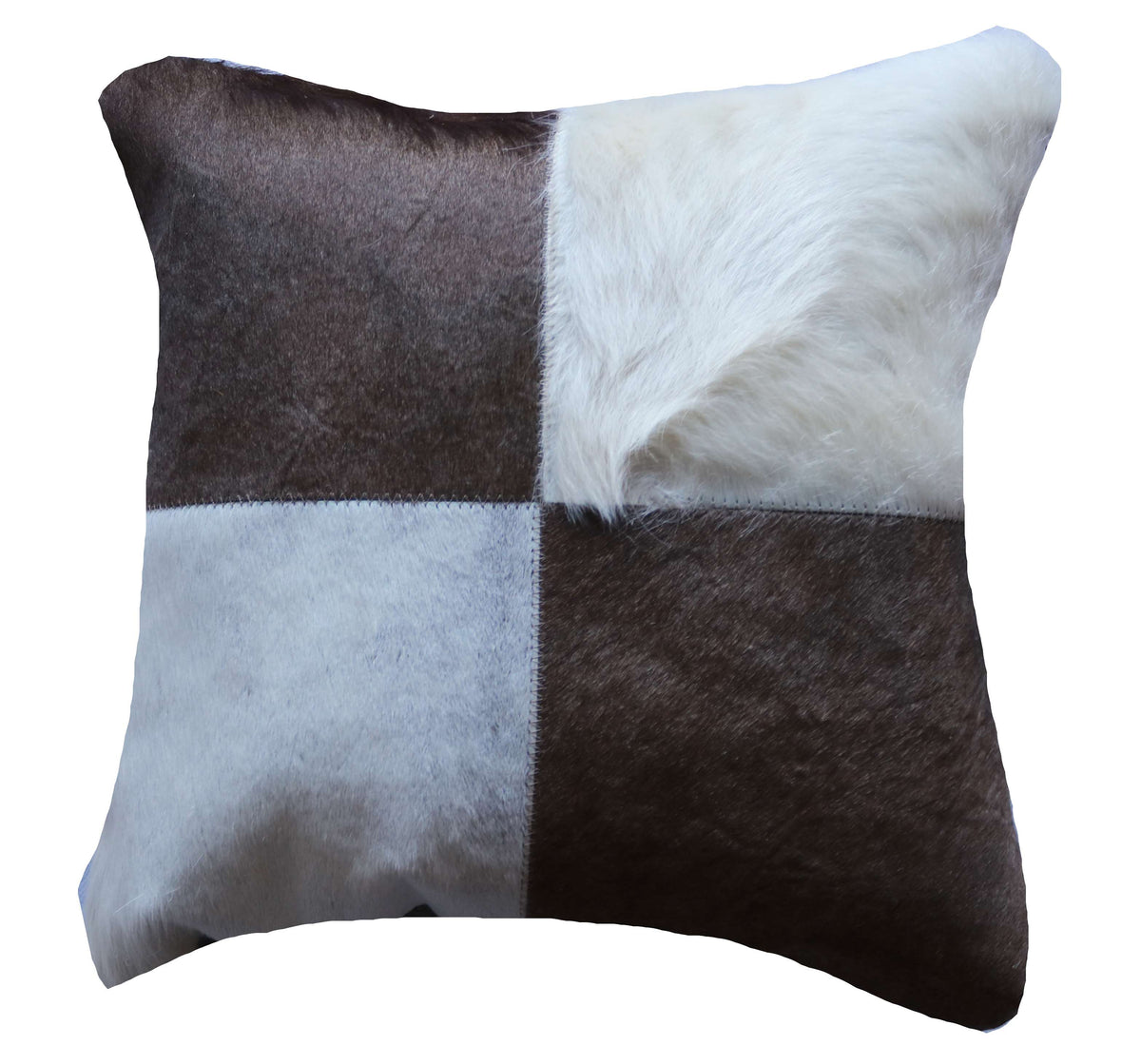 301422 Coussin Peau de Vache Cowhide Pillow Collection Quebecuir Premium