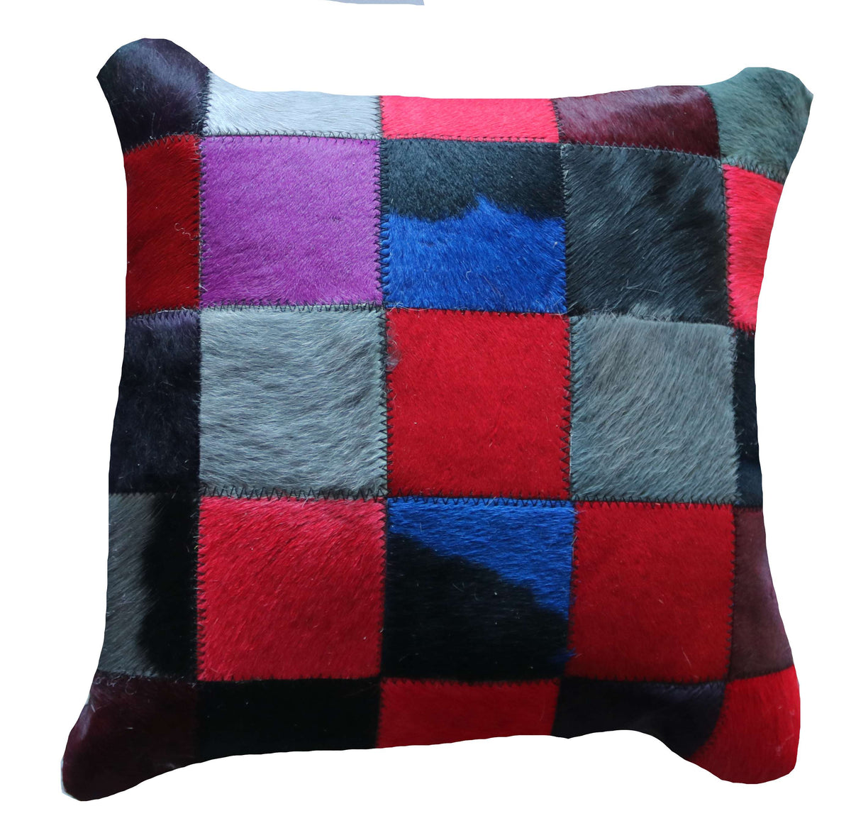 301425 Coussin Peau de Vache Cowhide Pillow Collection Quebecuir Premium