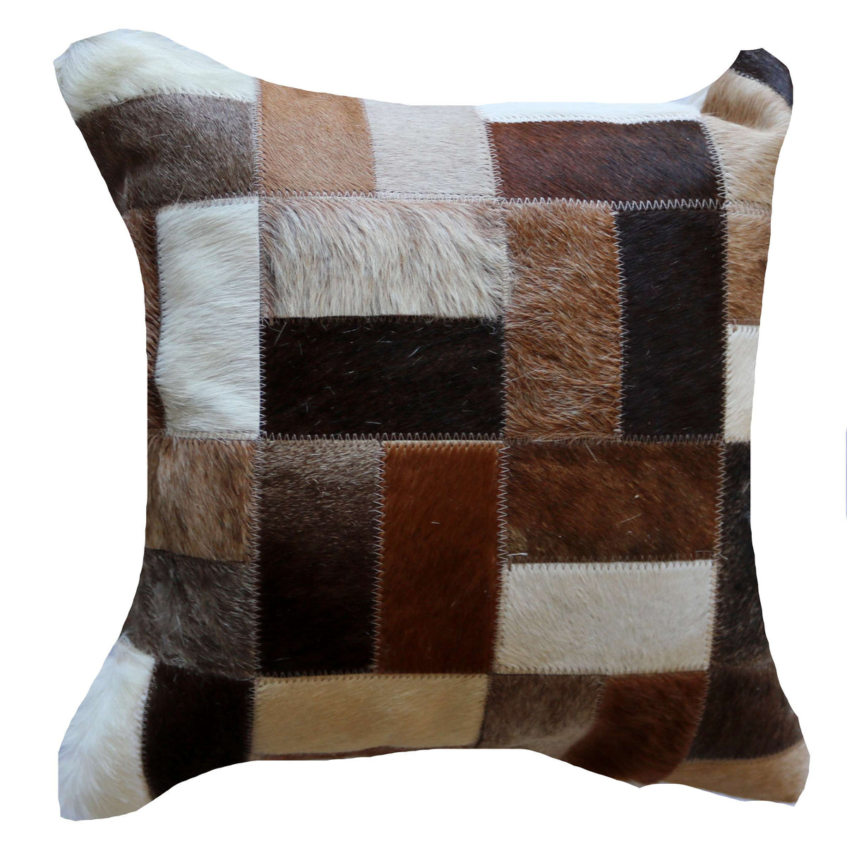 301426 Coussin Peau de Vache Cowhide Pillow Collection Quebecuir Premium