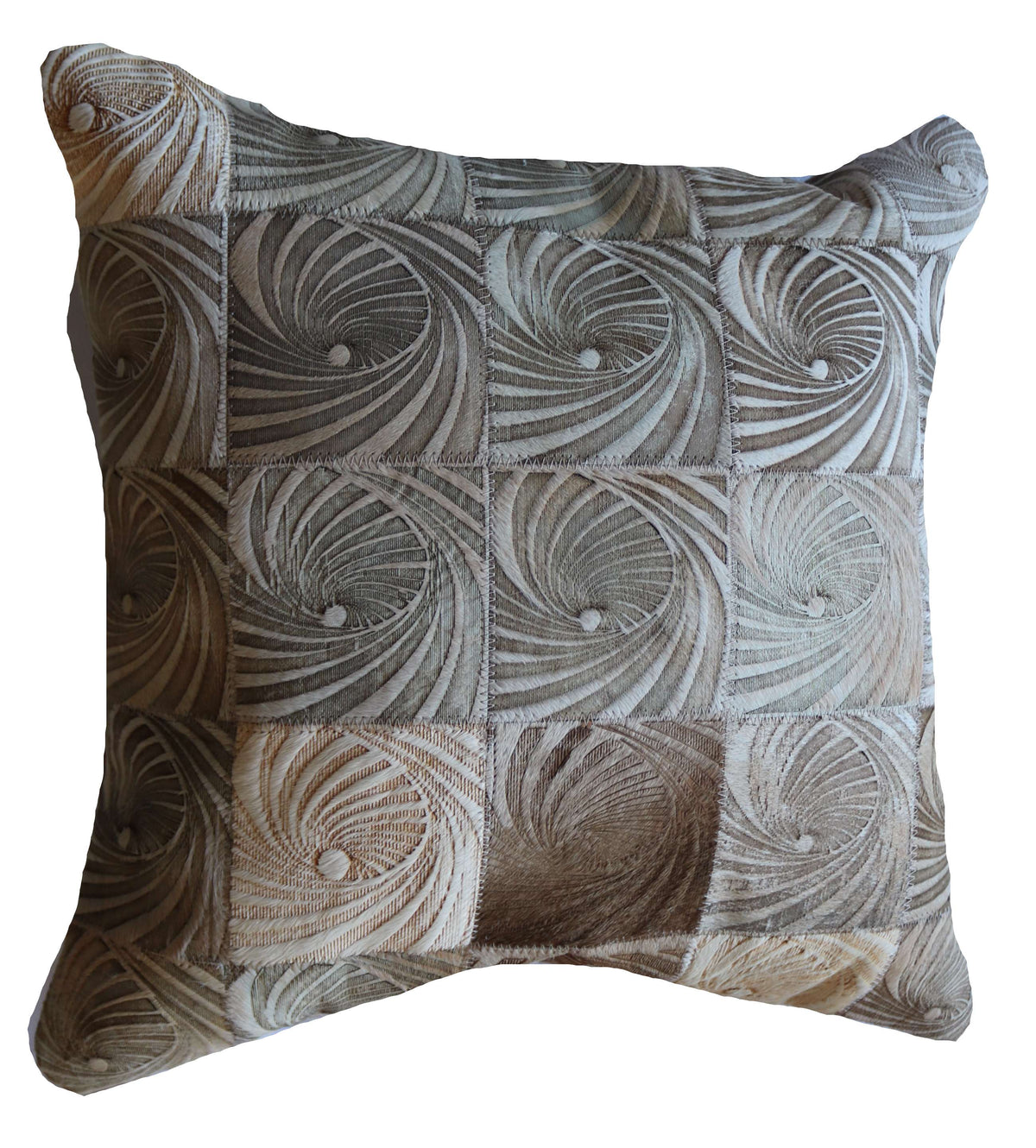 301435 Coussin Peau de Vache Cowhide Pillow BIG SIZE Collection Quebecuir Premium