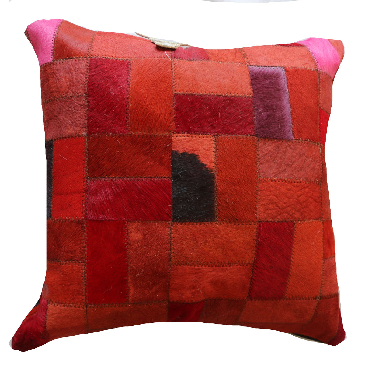301439 Coussin Peau de Vache Cowhide Pillow BIG SIZE Collection Quebecuir Premium