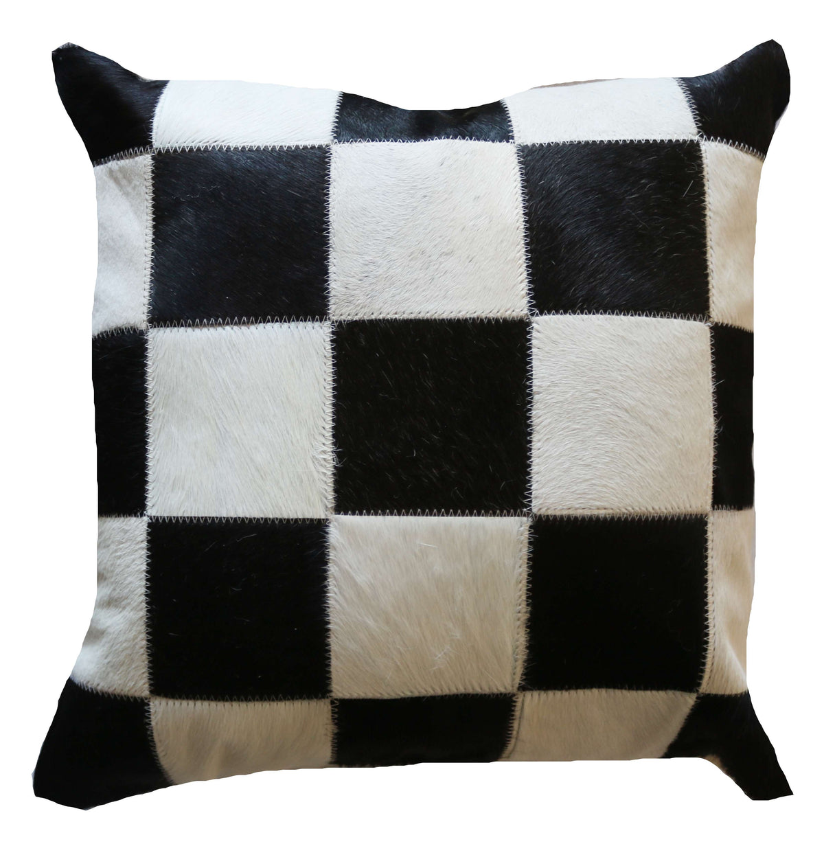 301453 Coussin Peau de Vache Cowhide Pillow BIG SIZE Collection Quebecuir Premium
