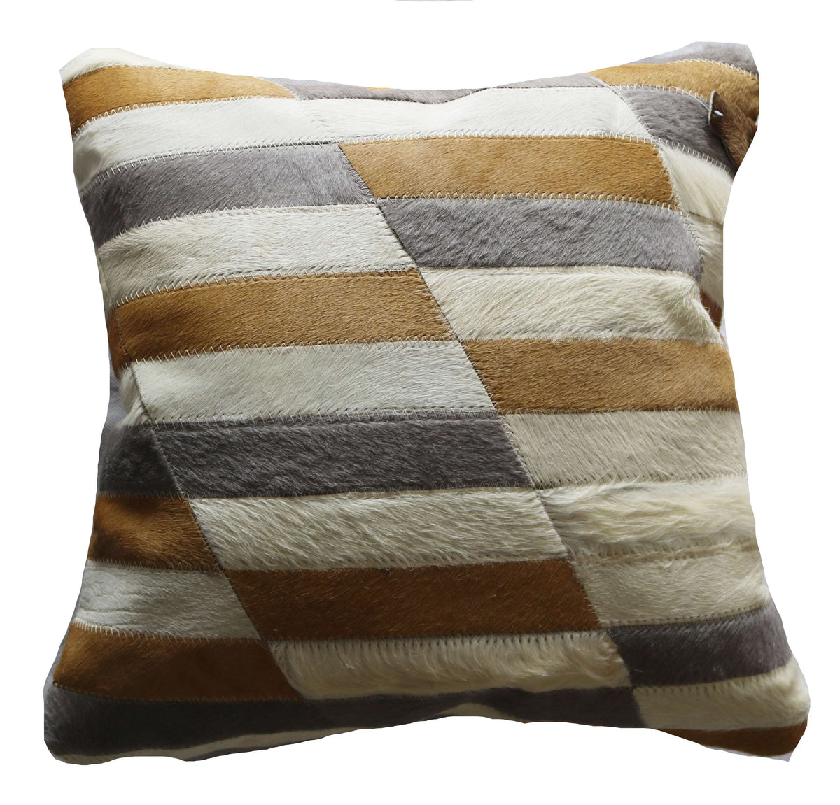301463 Coussin Peau de Vache Cowhide Pillow BIG SIZE Collection Quebecuir Premium