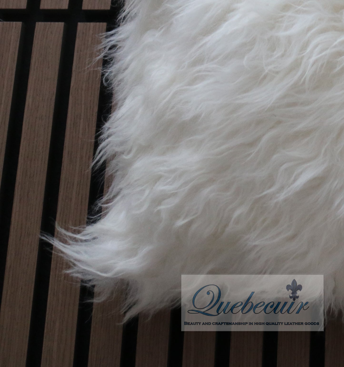 98288 Pillow Tibetan Lamb Fur Collection Quebecuir Premium