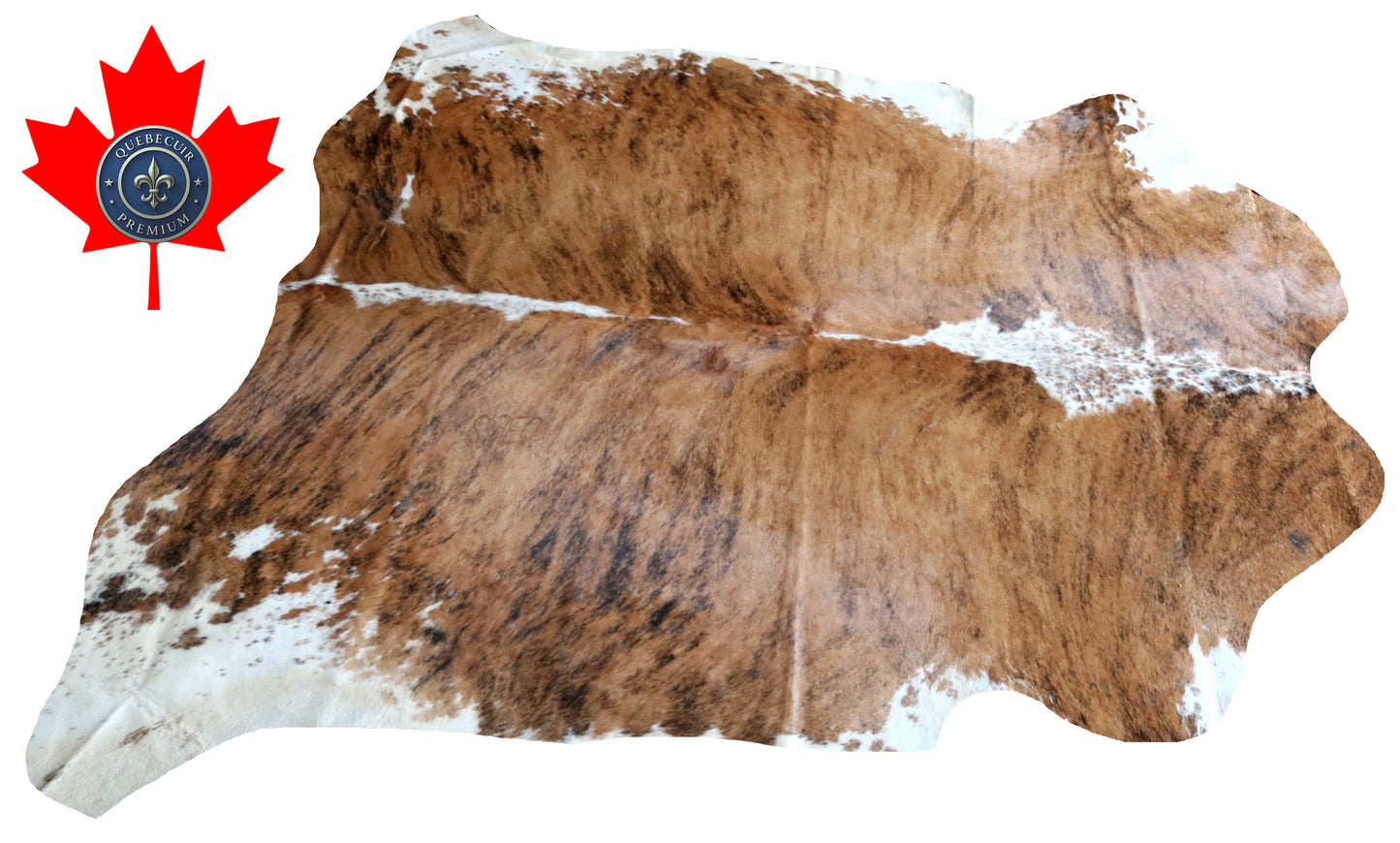 100227 -  TRICOLOR  Cowhide Rug - Quebecuir Premium Collection