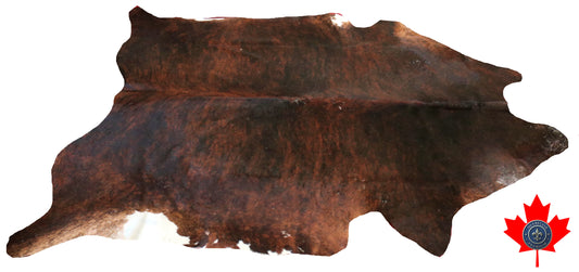 98854- Cowhide Rug Tapis Peau de Vache  SUPER BIG SIZE XXXL -  Collection Quebecuir Premium