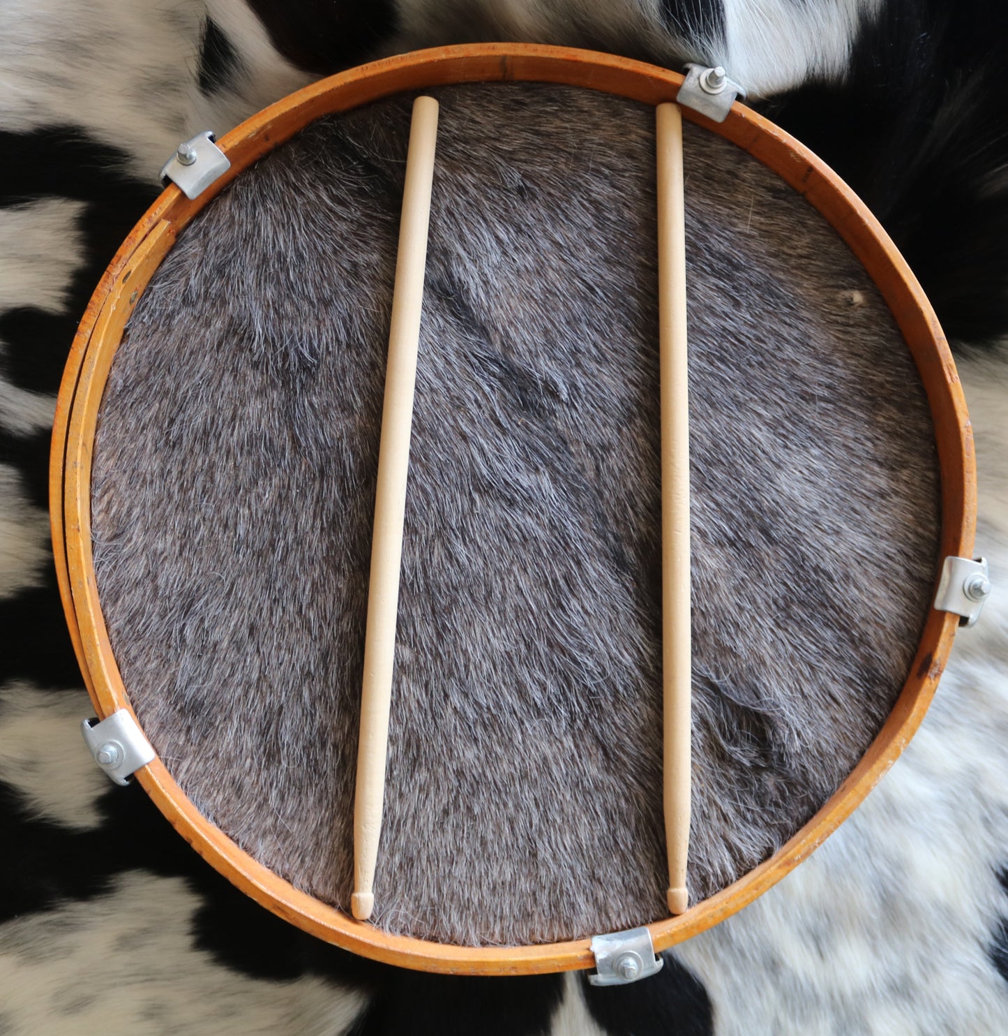 100238 16" Cowhide Drum Bombo Leguero - Tambour en peau de vache Bombo Leguero