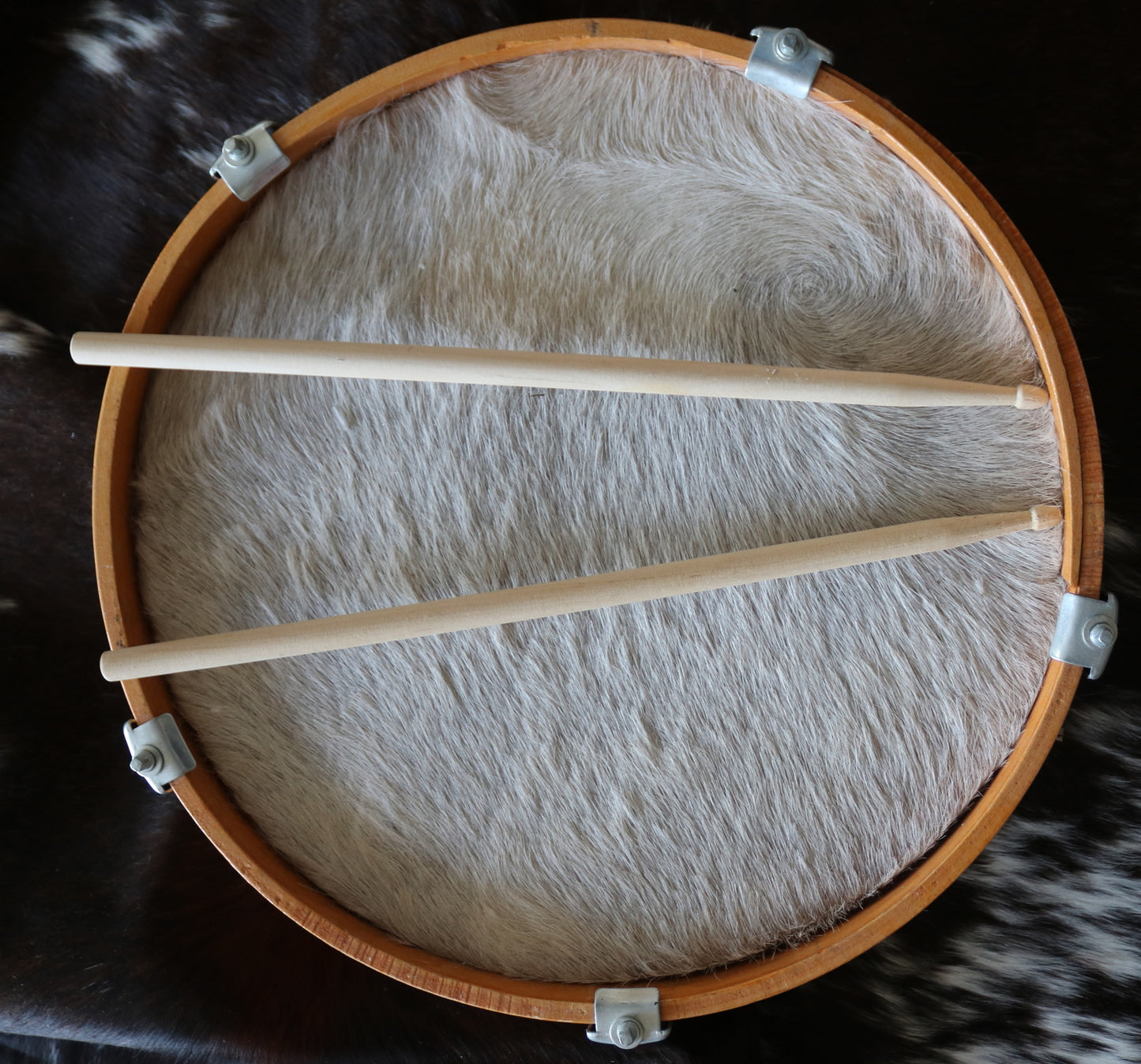 100240 16" Cowhide Drum Bombo Leguero - Tambour en peau de vache Bombo Leguero