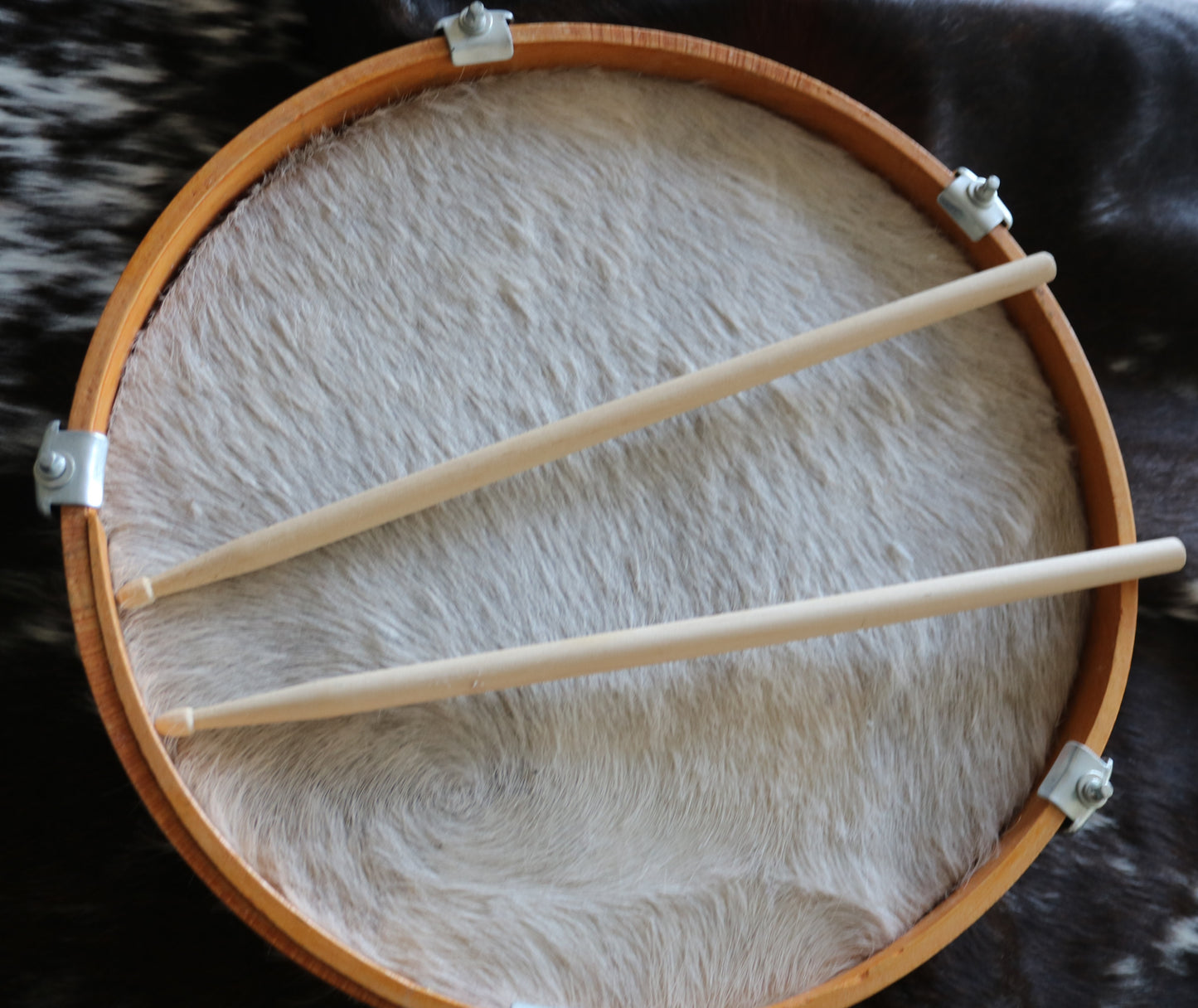 100240 16" Cowhide Drum Bombo Leguero - Tambour en peau de vache Bombo Leguero