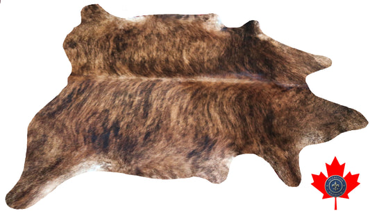 98892- Cowhide Rug Tapis Peau de Vache   -  Collection Quebecuir Premium
