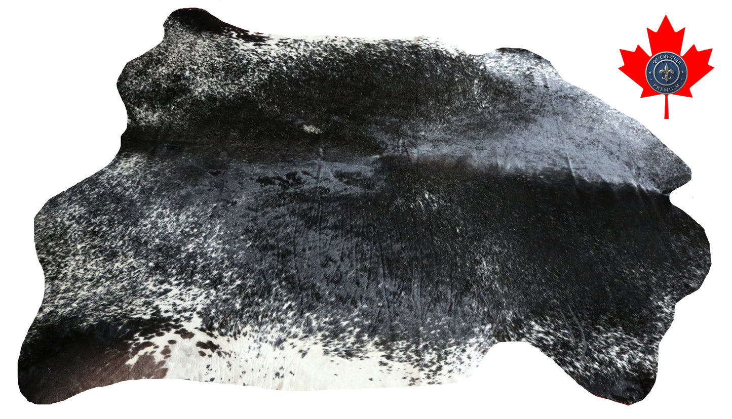 200623 - SUPER BIG  SIZE XXXL TRICOLOR  Cowhide Rug - Quebecuir Premium Collection