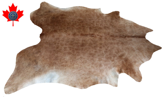 98903- Cowhide Rug Tapis Peau de Vache -  Collection Quebecuir Premium