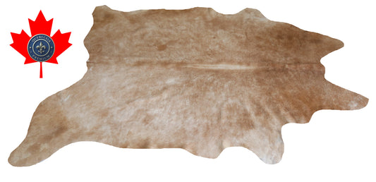98905- Cowhide Rug Tapis Peau de Vache -  Collection Quebecuir Premium