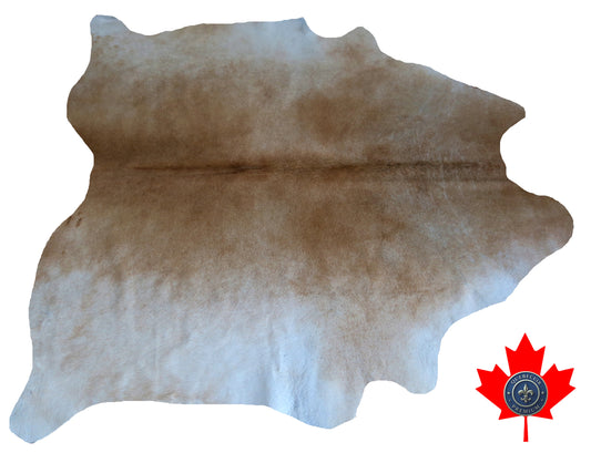 98906- Cowhide Rug Tapis Peau de Vache -  Collection Quebecuir Premium