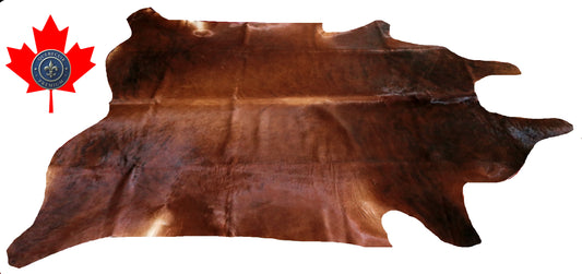 98932- Cowhide Rug Tapis Peau de Vache  SUPER BIG SIZE XXXL -  Collection Quebecuir Premium