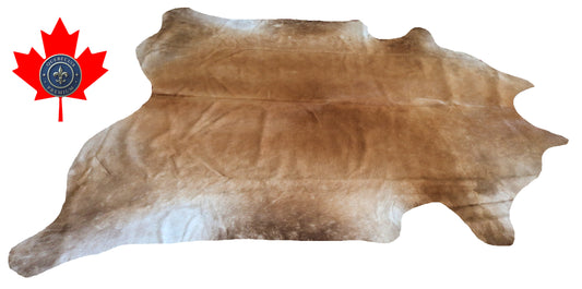 98938- Cowhide Rug Tapis Peau de Vache  SUPER BIG SIZE XXXL -  Collection Quebecuir Premium