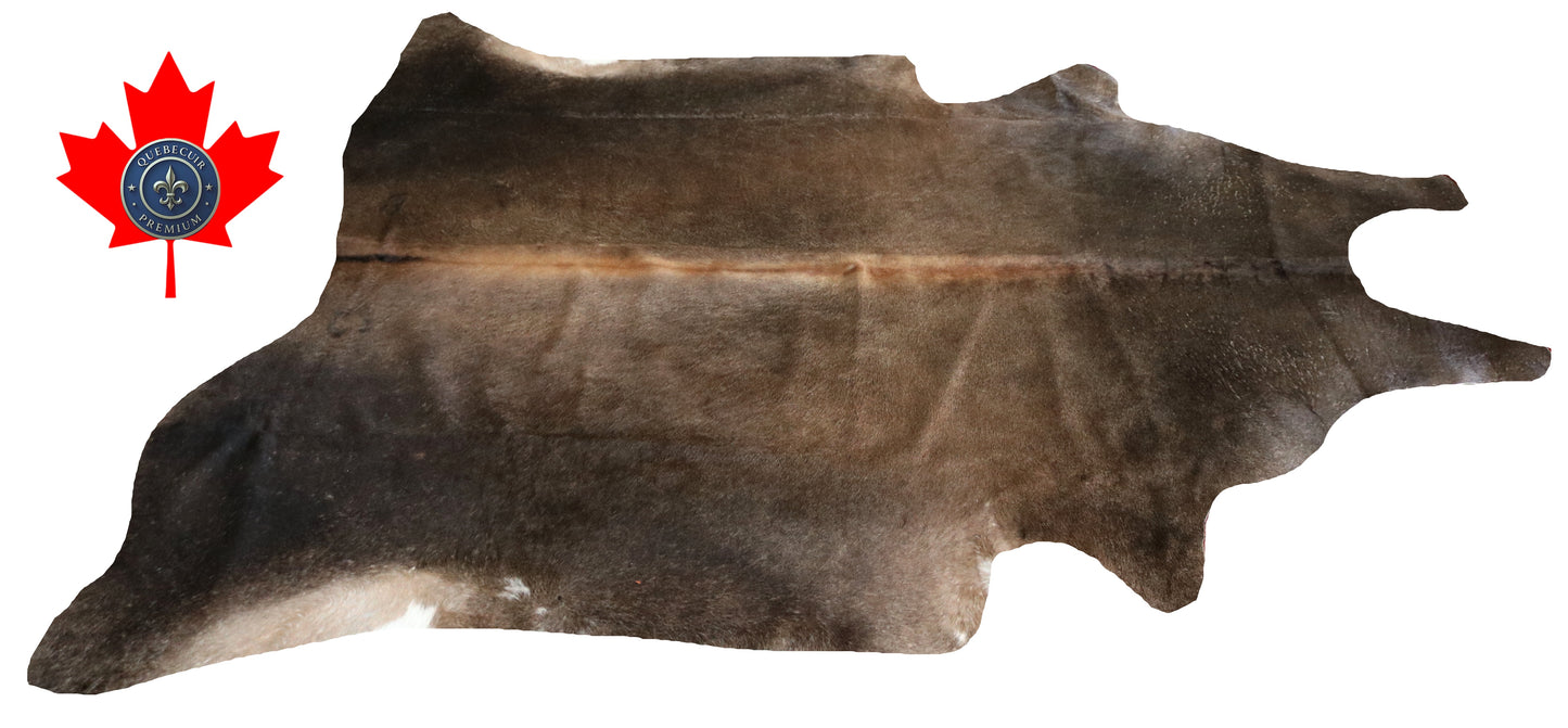 98977- Cowhide Rug Tapis Peau de Vache SUPER BIG SIZE XXXL - Collection Quebecuir Premium
