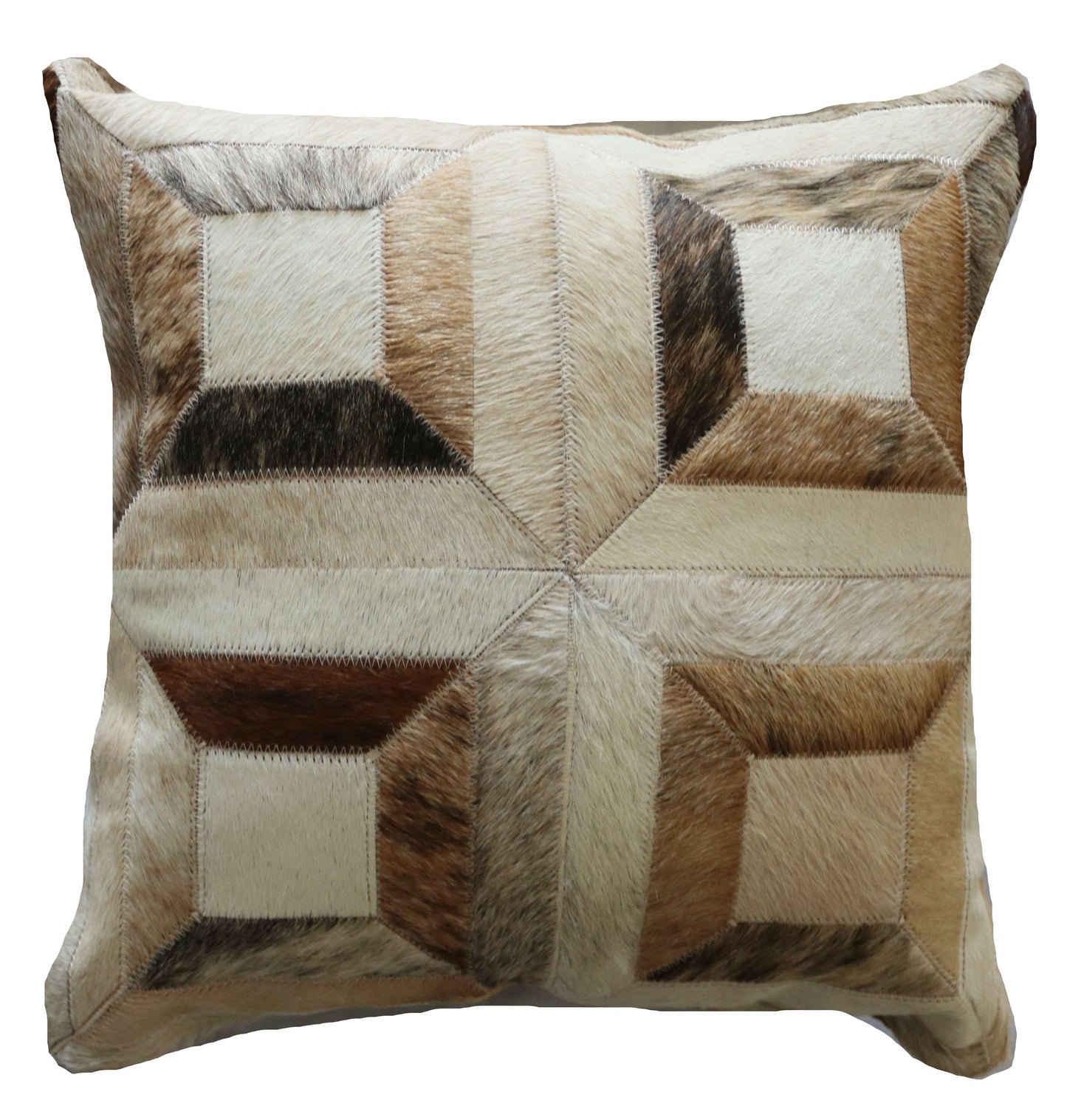 301337 Coussin Peau de Vache Cowhide Pillow BIG SIZE  Collection Quebecuir Premium