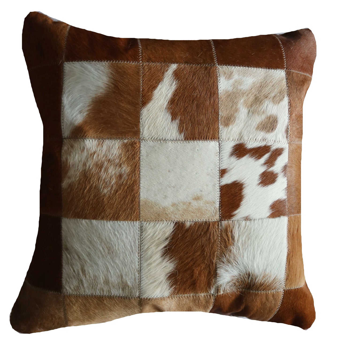 301341 Coussin Peau de Vache Cowhide Pillow BIG SIZE  Collection Quebecuir Premium