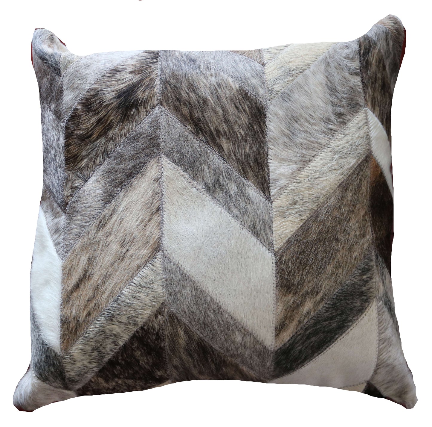 301343 Coussin Peau de Vache Cowhide Pillow BIG SIZE  Collection Quebecuir Premium