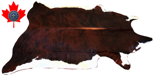 200048 - Cowhide Rug Tapis Peau de Vache SUPER BIG SIZE XXXL - Collection Quebecuir Premium