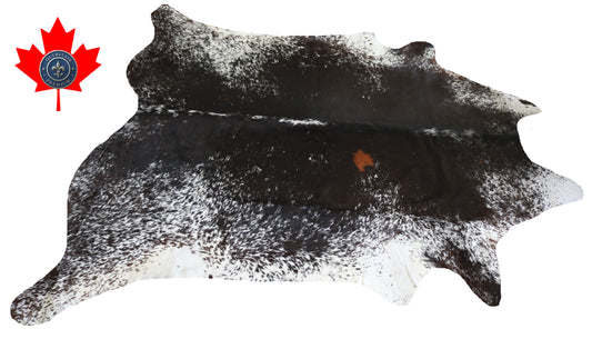 200053 - Cowhide Rug Tapis Peau de Vache SUPER BIG SIZE XXXL - Collection Quebecuir Premium