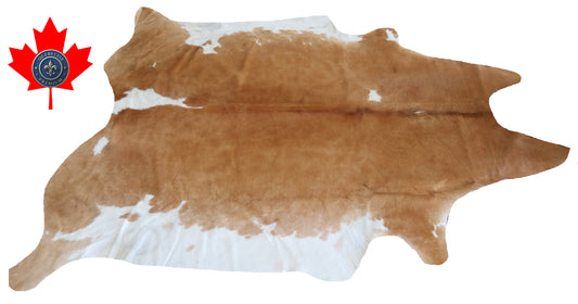 200054 - Cowhide Rug Tapis Peau de Vache SUPER BIG SIZE XXXL - Collection Quebecuir Premium