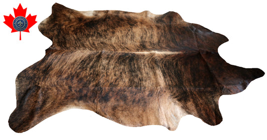 200062 - Cowhide Rug Tapis Peau de Vache SUPER BIG SIZE XXXL - Collection Quebecuir Premium