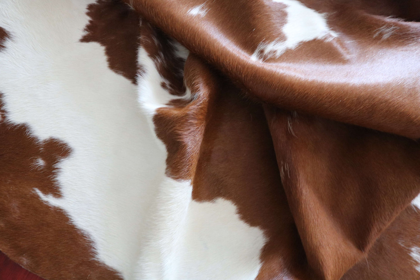 200647 -BROWN & WHITE Cowhide Rug - Quebecuir Premium Collection
