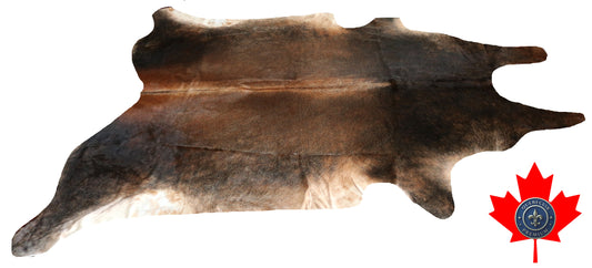 200064 - Cowhide Rug Tapis Peau de Vache SUPER BIG SIZE XXXL - Collection Quebecuir Premium