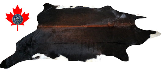 200068 - Cowhide Rug Tapis Peau de Vache SUPER BIG SIZE XXXL - Collection Quebecuir Premium