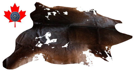 200073 - Cowhide Rug Tapis Peau de Vache SUPER BIG SIZE XXXL - Collection Quebecuir Premium