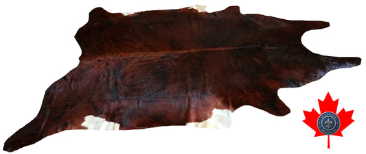 200080 - Cowhide Rug Tapis Peau de Vache SUPER BIG SIZE XXXL - Collection Quebecuir Premium