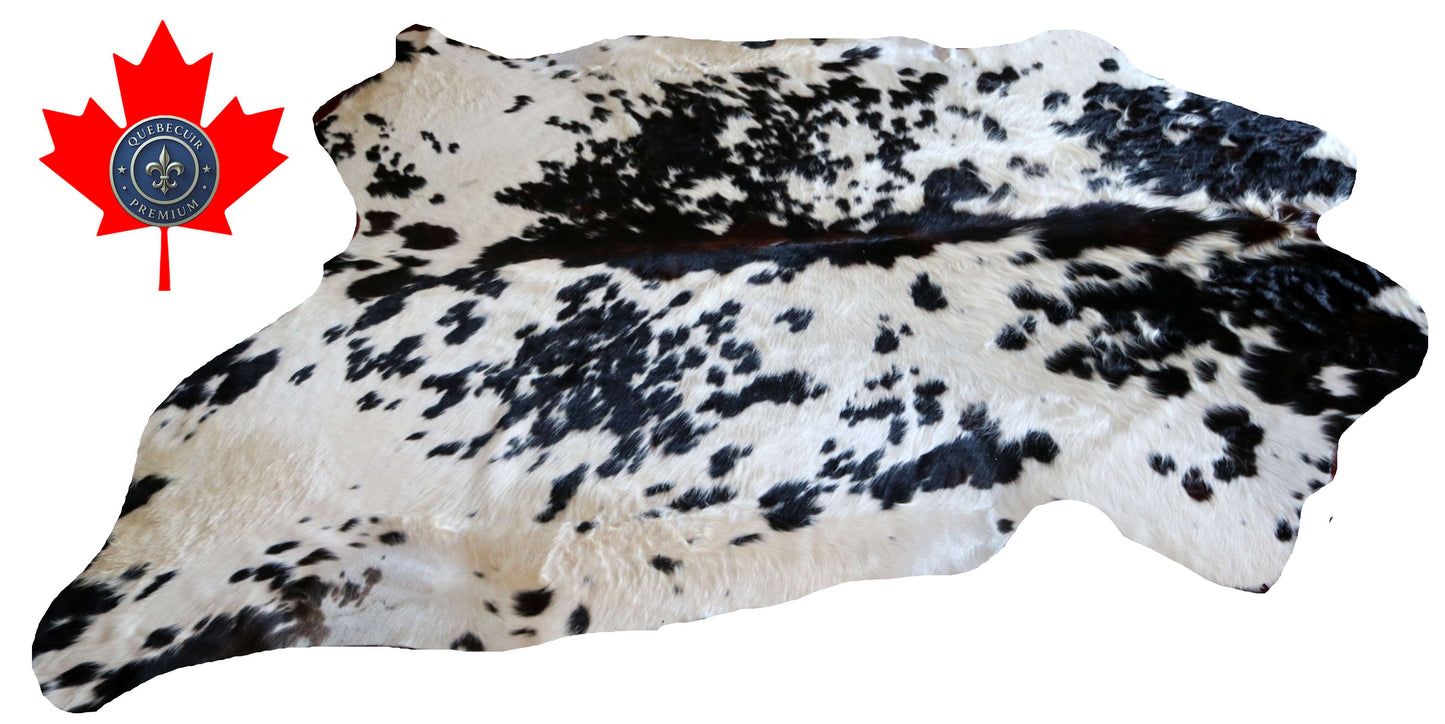 100286 - SUPER BIG  SIZE XXXL TRICOLOR  Cowhide Rug - Quebecuir Premium Collection