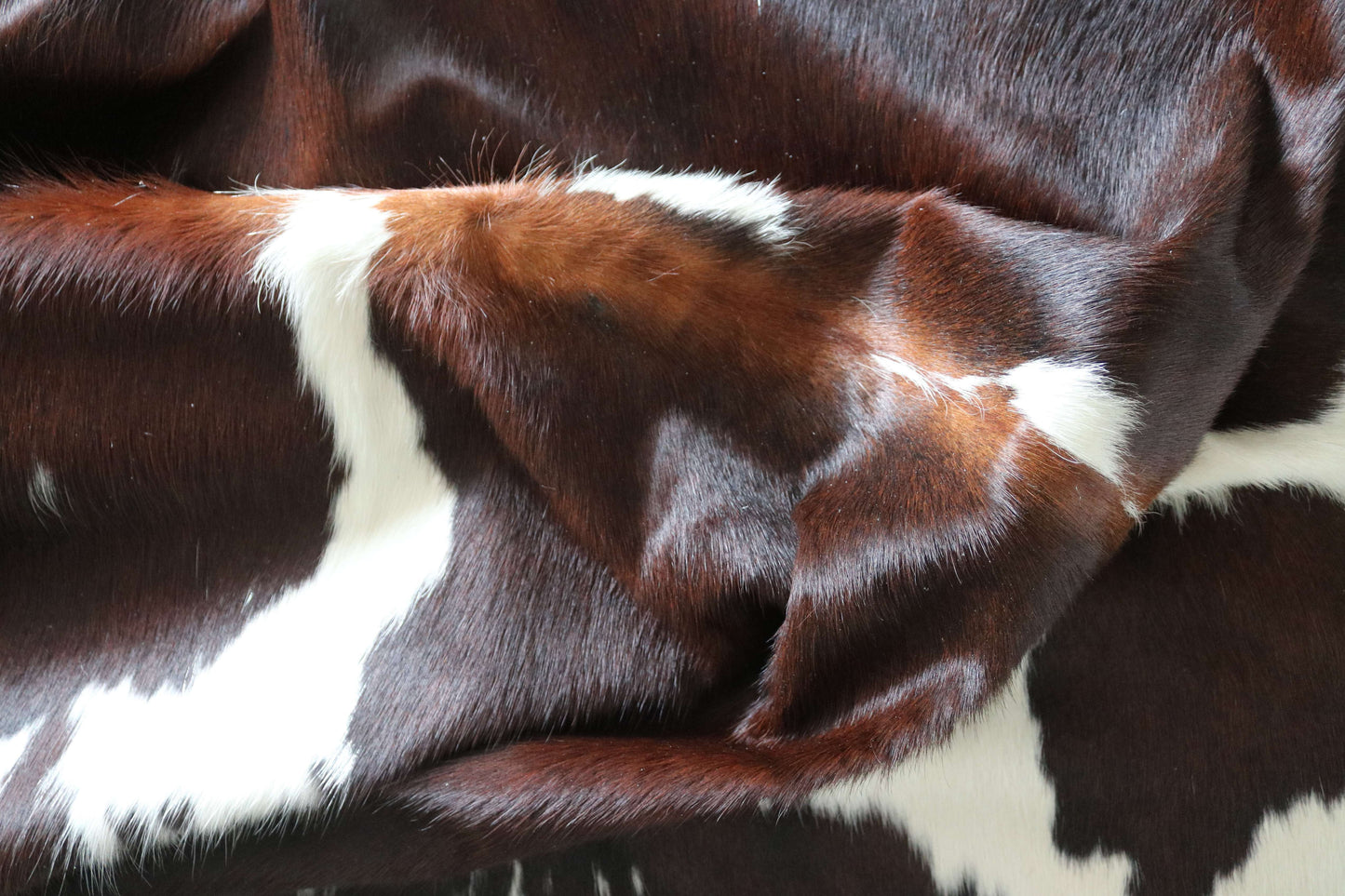100287 - TRICOLOR  Cowhide Rug - Quebecuir Premium Collection