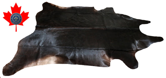 200099- Cowhide Rug Tapis Peau de Vache SUPER BIG SIZE XXXL - Collection Quebecuir Premium