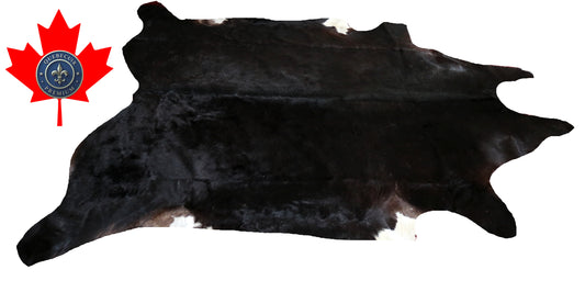 200100- Cowhide Rug Tapis Peau de Vache SUPER BIG SIZE XXXL - Collection Quebecuir Premium